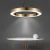Lampa wisząca CIRCLE 80 LED mosiądz szczotkowany 80 cm - ST-8848-80 brass - Step Into Design